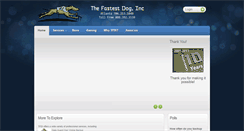 Desktop Screenshot of fastestdog.com